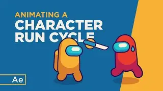 Animating a Game Character Run Cycle (Among Us) - After Effects Tutorial