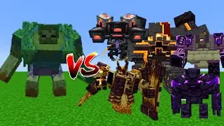 This Mutant CRAZILY Destroy Almost Every L_Ender's Cataclysm Bosses! Mutant Jungle Zombie