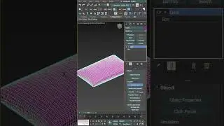 #shorts 3ds max How To Make Realistic Pillow In 3ds Max  #3dexterior #3dmodeling