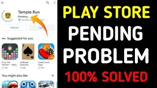 Play Store Pending Problem Solved || Fix Playstore Download Pending Problem