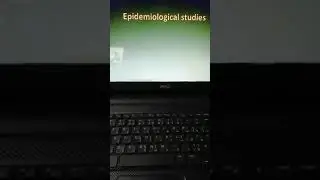 Epidemiological studies