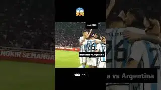 All goals Indonesia VS Argentina #shorts