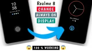 Realme 8 Always On Display Change | How To Change OAD in Realme 8 ??