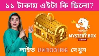 ১১ টাকায় এটা আমি কি পেলাম, না দেকলে মিস Mystery Box Unboxing daraz11.11 World’s Biggest Sale Day BD