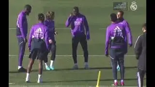 Luka Modric giving Mendy the Middle finger 😭😭😭😭😭 #shorts