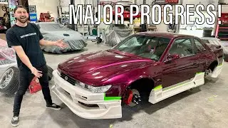 My coupe FINALLY gets fitted for a NEW LOOK!