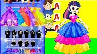 Equestria Girls Princess  Animation Series - Twilight Sparkle Cutie Mark and Friends Collection 03