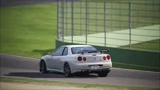 No Traction | Assetto Corsa Nissan Skyline R34 drift (with controller)
