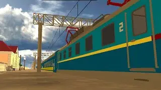 Поезд ЧС2 в SkyRail