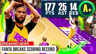 I SCORED 177 POINTS IN THE NBA 2K24 REC CENTER (Official World Record)