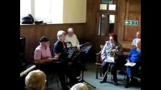 Richard and Glynn at the Bradford Music Club