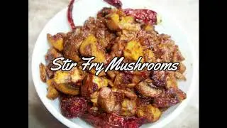 Stir Fry Mushroom Recipe - Yummy Tummy