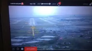 Landing in London Heathrow
