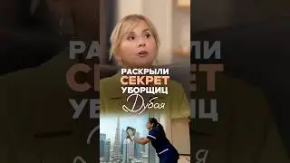 Как помыть окна без разводов? Секрет уборщиц в отелях Дубая