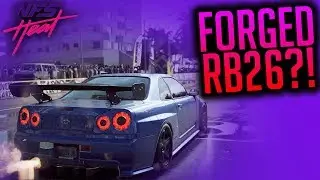 FORGED SKYLINE ENGINE?! (NFS: Heat engine swap)