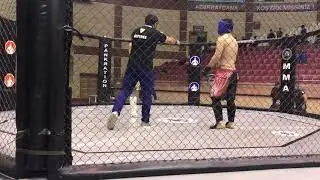 Quliyev Ali  Baku Fight VS Kərimov Şahin Poladov Fight club MMA AZERBAİJAN