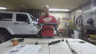 How to install/replace steering stabilizer on Jeep Wrangler JK