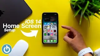 Rendi UNICO il TUO IPHONE! - iOS 14 Homescreen SETUP - Youtuber Edition 📲