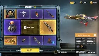 Legendary KRM Glorious Blaze Is Back 😱 | CODM Legendary Draw
