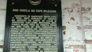 Burgos Lighthouse  at Cape Bojeador in Ilocos Norte Philippines