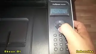Samsung M4025ND Pick Up Roller Reset/Kâğıt Çekme Pateni Resetleme