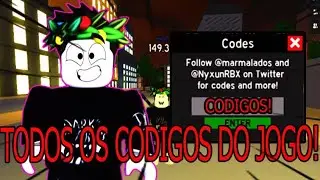 TODOS OS CÓDIGOS DE ANIME FIGHTING SIMULATOR - ROBLOX