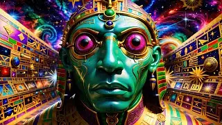 AI Manifest: Psychedelic Hallucinations - Cosmic Egyptian Seance Trip [4K UHD]