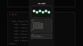 nth-child. 