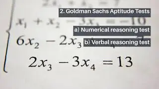 Goldman Sachs Aptitude Questions (2022): A Guide