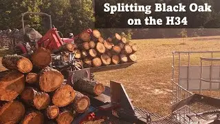 Splitting Black Oak on the Ramsplitter H34
