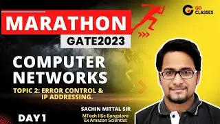 Marathon Series : Computer Networks | Topic 2: Error Control (Hamming Code, CRC) and IP addressing.