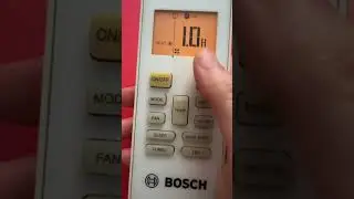 Bosch klima kumanda kullanımı