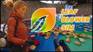 🔴 LIVE - NEW Relaxing Simulator - Leaf Blower Sim - EARLY LOOK