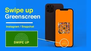 Instagram story/Snapchat swipe up greenscreen Version 15 | | Boring Graphics