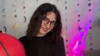 BASKETBALL ASMR | Cute Girl Tapping and Bouncing a Basketball 🏀 + mini Beachball