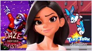 Новогодняя игра и не новогодняя игра на SNES