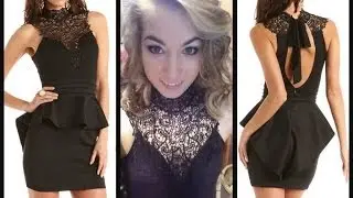 How To Style Peplum Dress
