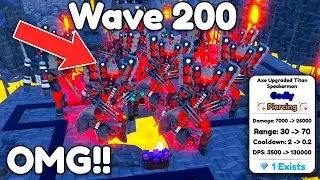 OMG! AXE UPGRADED TITAN SPEAKERMAN IS INSANE in Toilet Tower Defense Episode 77 Pt 2 Update (Roblox)