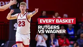 Rutgers Basketball | Every Basket vs. Wagner