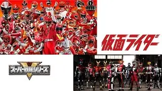 Super Sentai Red sentai at Gaoranger to Ninninger also Kamen rider Charactors of Korean Voice actors