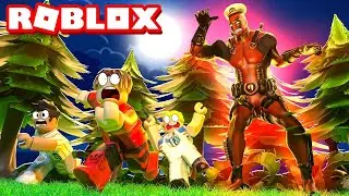 Becoming MONSTER DEADPOOL in ROBLOX