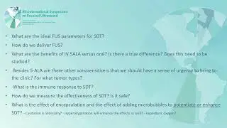 Sonodynamic Therapy (2022)
