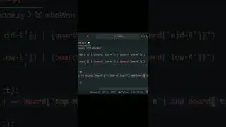 I made Tic Tac Toe game in python Part 4 #coding #code #pythonprogramming #codewriter101