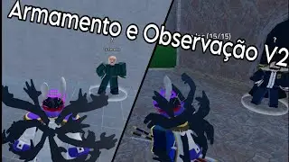🔹COMO PEGAR O HAKI DO ARMAMENTO E O DA OBSERVAÇÃO V2 NO KING LEGACY