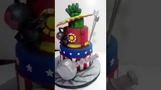 Torta de Avengers