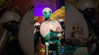 THE WILD ROBOT photo op at Universal CityWalk✨️ 