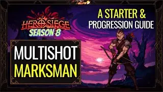 Multishot Marksman  - Starter & Progression Build Guide | Hero Siege Season 8