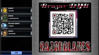 WWE Supercard - S9 QR Code 20 Dec
