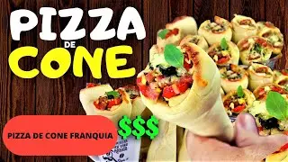 ✅Pizza de Cone-Pizza no Cone-Pizza de Cone Franquia-Pizza em Cone-Curso pizza de cone