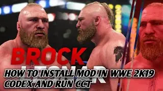How to install latest mod in wwe 2K19